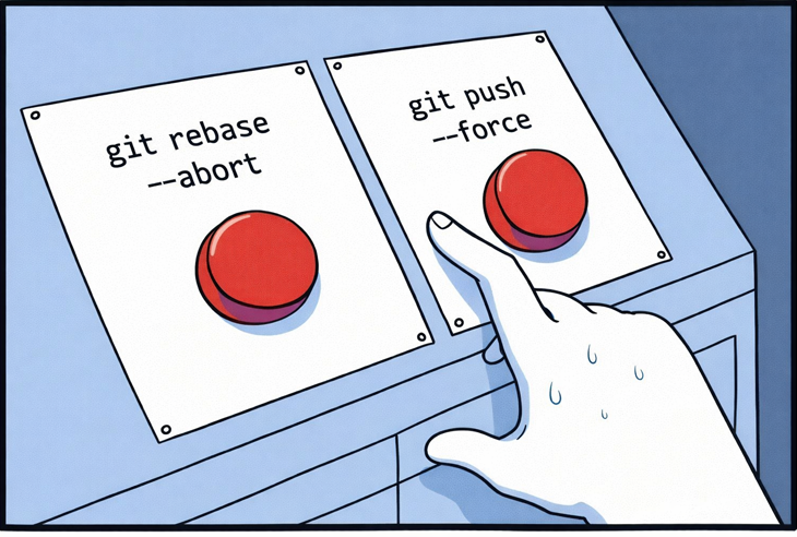 git rebase --abort / git push --force